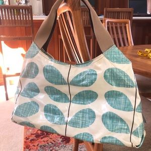 Orla Keily leaf hand bag